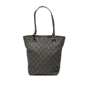 Pre-Loved Gucci GG Denim  Shoulder Bag